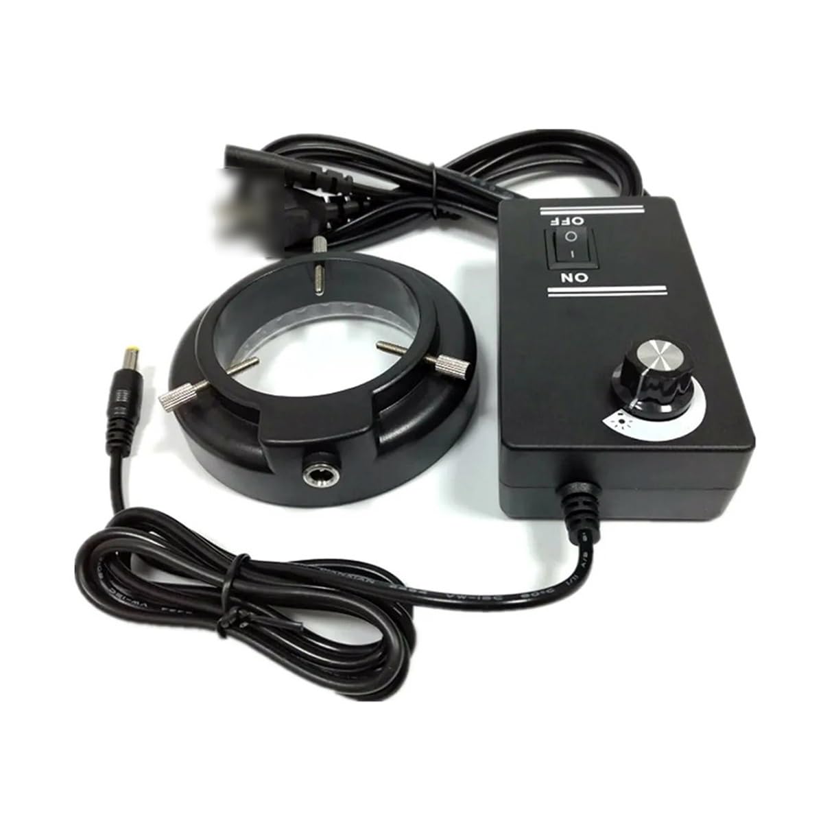 Accessori per microscopi 56 Pezzi Stereo microscopio LED Sorgente Luminosa ad Anello for ispezione Industriale Attrezzature di Saldatura Durata e Prestazioni affidabili