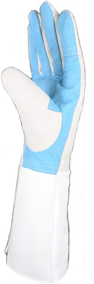 ThreeWOT Fencing Gloves,Suitable for Fencing/Epee/Sabre Washable Fencing Gloves, Sabre Cuff, Sabre Metal Sleeve,Fencing Training Competition Equipment (9, Basic Gloves) : Sports & Outdoors