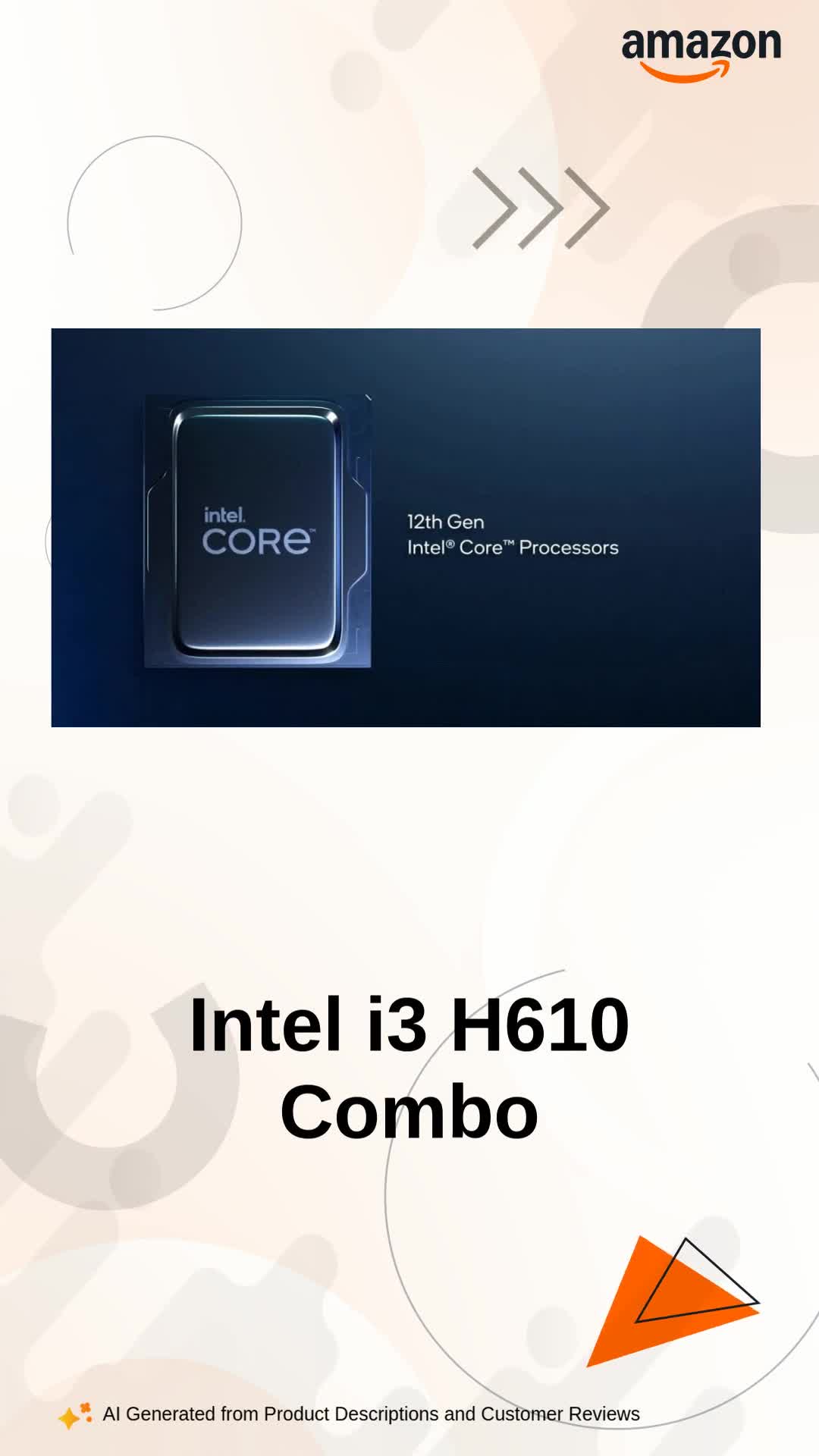 Intel Core i3-12100 & ASUS Prime H610M-E D4 Motherboard Combo