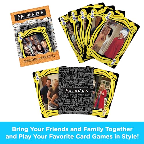 Baraja de cartas Póker Friends TV Show 52 naipes miniatura 2
