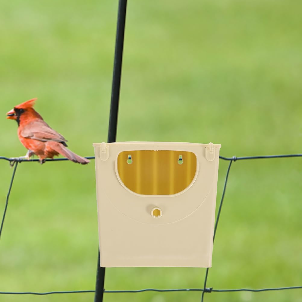 Happyyami 10 Piezas Nido De Cría para Pájaros De Plástico - Jaula Ideal para Periquitos Loros Y Pájaros del - Nido Resistente Y Fácil De Limpiar