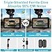 Dash Cam Hardwire Kit USB C, 12V-24V to 5V/3A Adapter Power Cable with Voltage Display, 24/7 Parking Mode, Acc Detection, 4-Level Low Voltage Protection (11.6V/11.9V/12.2V/12.5V)