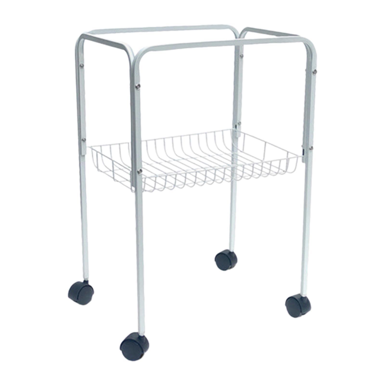 Support pour Cage à Oiseaux, Support pour Cage d'animal de Compagnie, étagère de Rangement Simple et Multifonctionnelle, Plateau à Parfum, Table D, Blanc