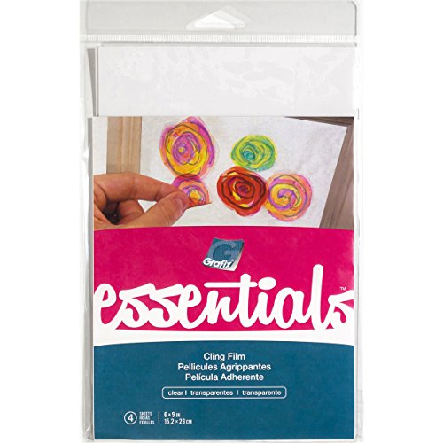 Grafixu00a0u0096u00a0Essentials Cling Film, Multicolor, 6u00a0x 9
