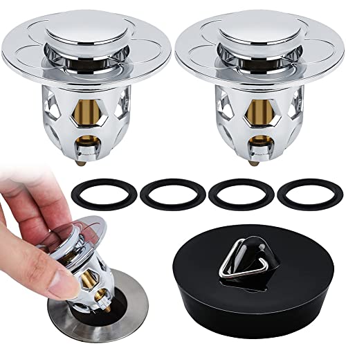 Tappo Lavandino Bagno,Universale Filtro Pop Up,mit...