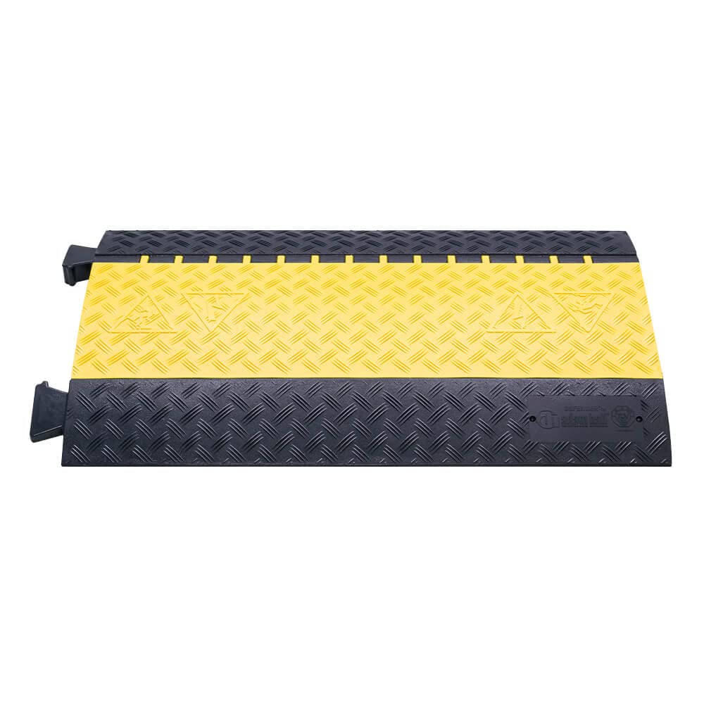 Kabelbrücke Defender MIDI 5, gelb/schwarz, 5 Kanäle, TPU, 89 x 54,2 x 5,2 cm, Art.-Nr. AM30ZN952