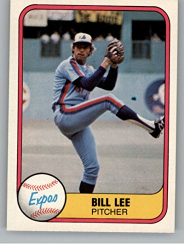 1981 Fleer #157 Bill Lee Montreal Expos Official MLB Trading Card in Raw (EX-MT or Better) Condition