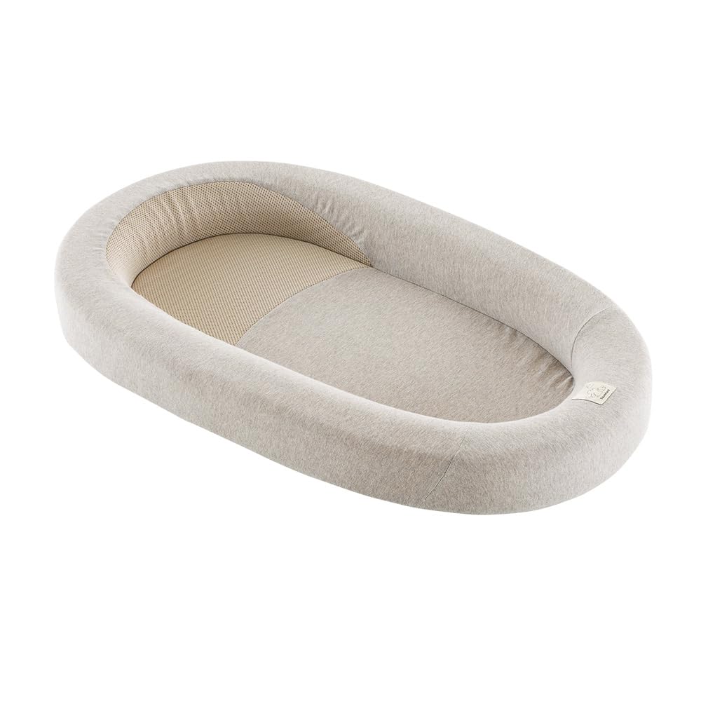 Träumeland - Nid de bébé - Respirant et doux - Avec coussin d'air 3D - Matelas de couchage portable - Idéal pour les nouveau-nés - Confort et sécurité pour la maison et les déplacements