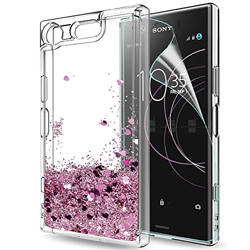 LeYi Custodia Sony Xperia XZ1 Compact Glitter