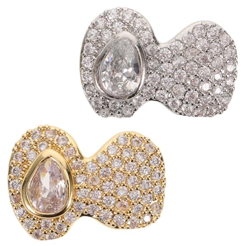 Parrillas bucales de cobre con circonitas para hip hop