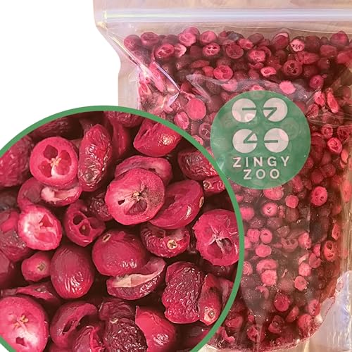 Cranberries séchées ZingyZoo : l'encas sain de canneberge lyophilisée pour vos bowls