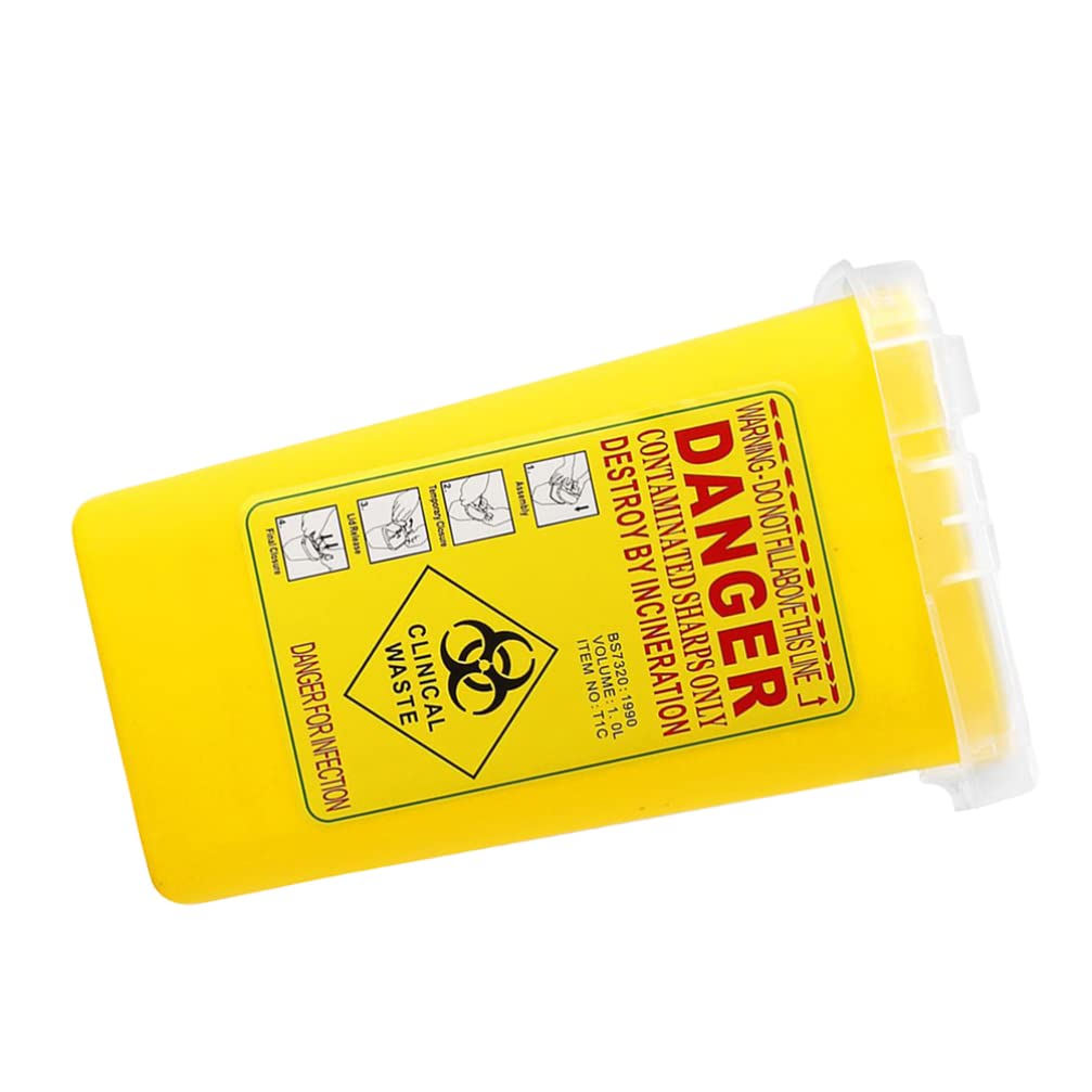 Buy Needle Disposal Container Sharps Disposal Container Razor Box Mini