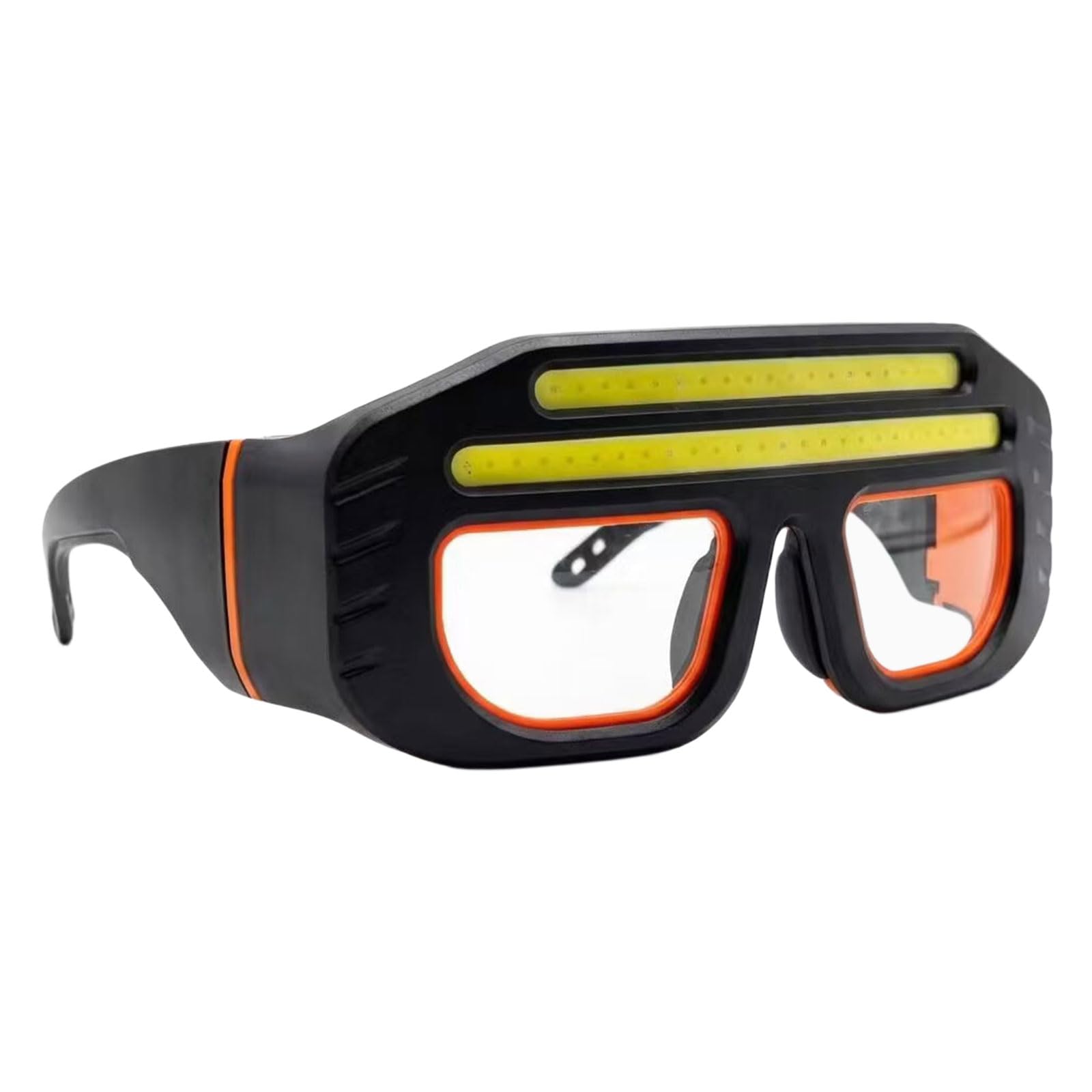 Hsioluted Multicolor Headlight Adjustable Led Headlamp Glasses Rechargeable Work Light Camping Hiking In Dark Conditions Rechargeable Led Glasses Headlight