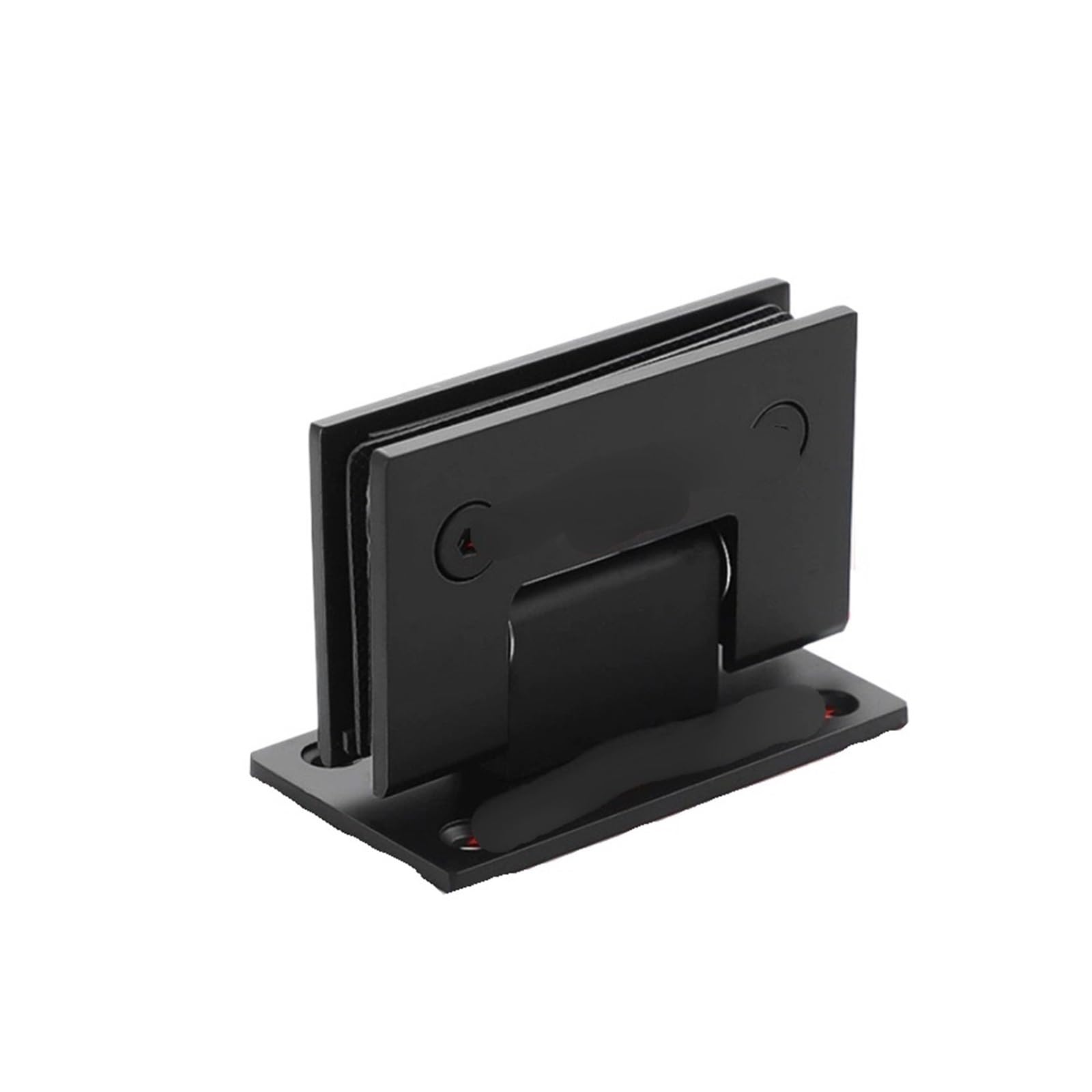 Pjfcewfdgx Black 90 Degree Heavy Duty Glass Clamp Shower Door Hinge