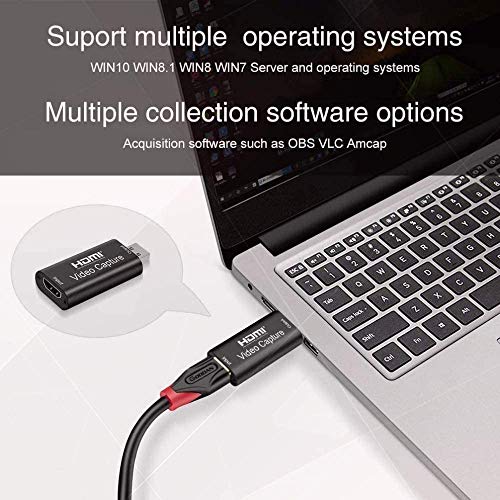 Tobo Levoty Game Capture Cards, Audio Video Capture Cards, HDMI to USB 1080p USB 2.0 Record via DSLR Camcorder Action Cam for Live Streaming/ PS4 /... - Image 5