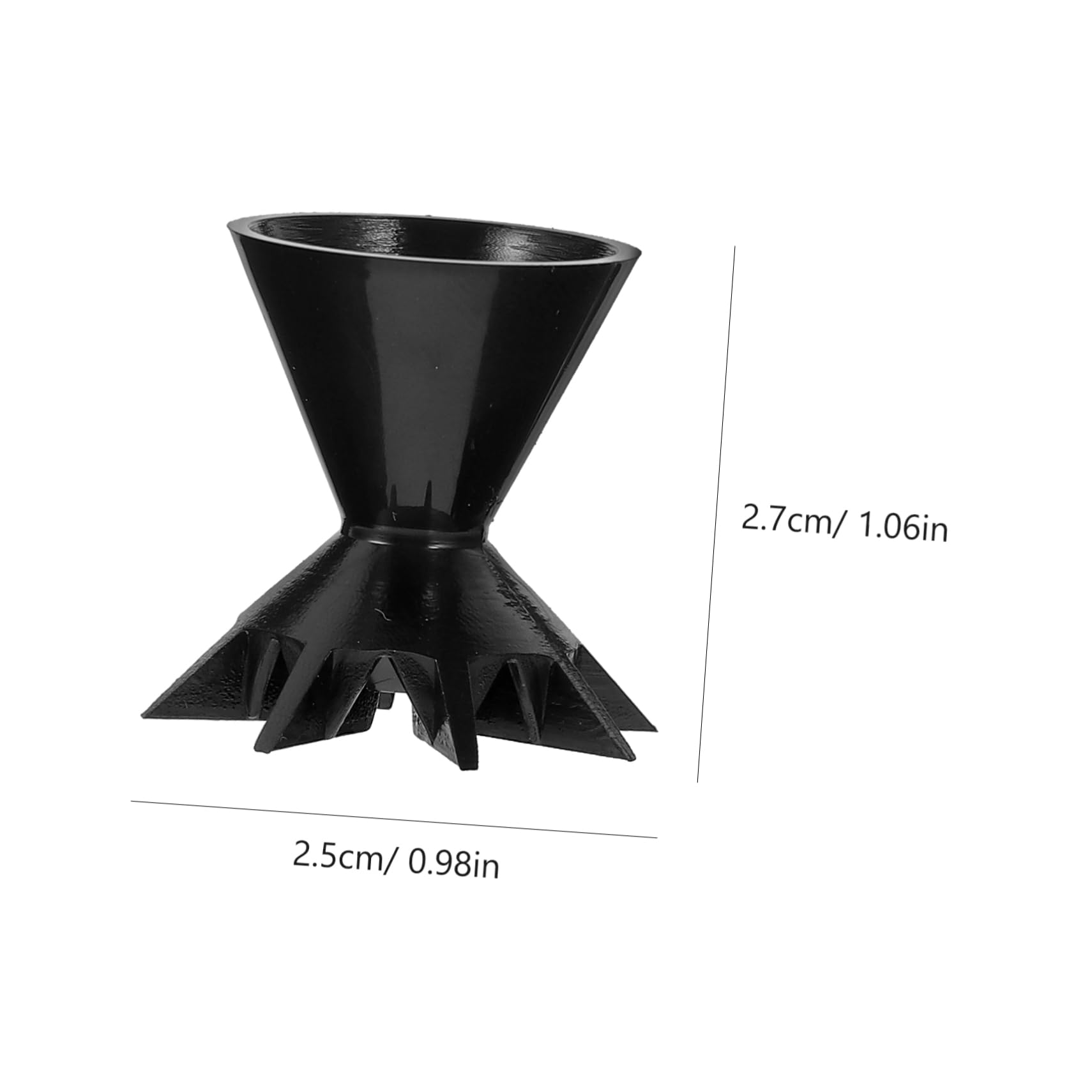 KALLORY Paint Cups for Painting 6pcs Silicone Paint Pouring Cups Split Design Pouring Supplies