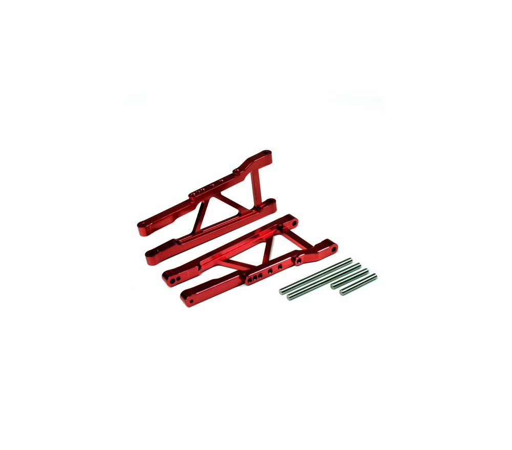 Atomik Alloy Front Shock Tower 1:10 Traxxas Slash 4X4 + Other TRX Models - Grey — view 10