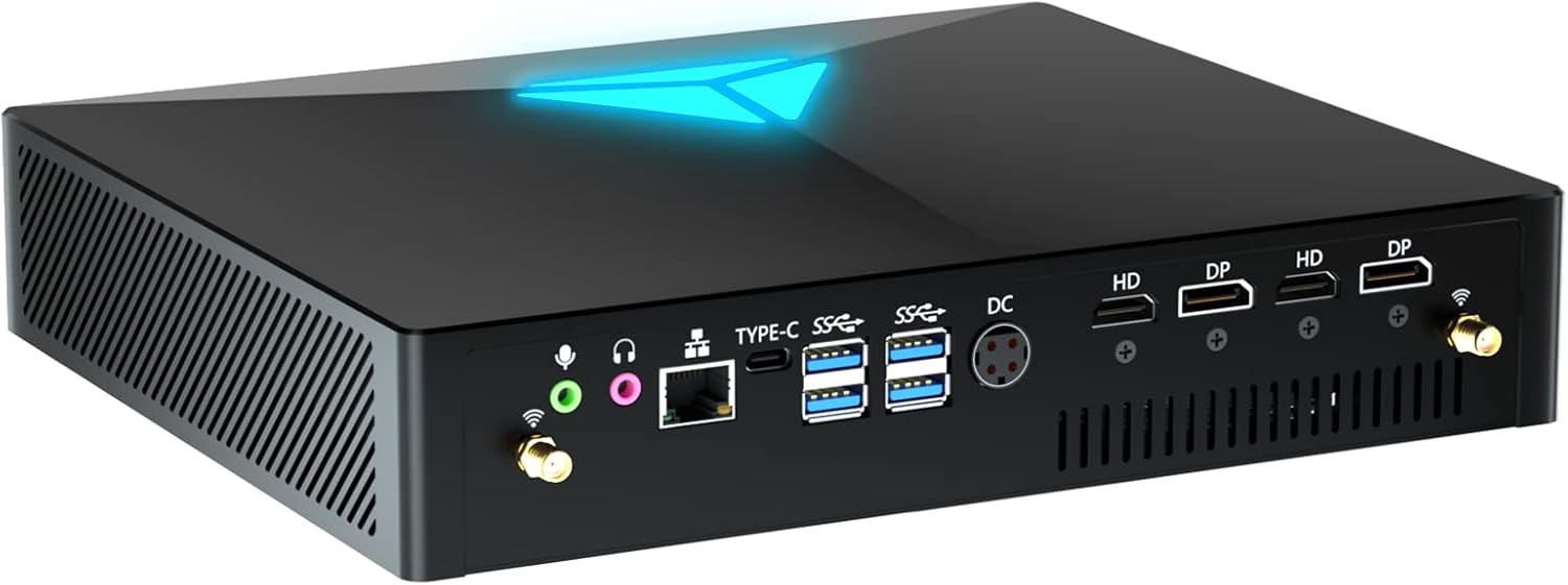 Kinupute Mini Gaming PC, Desktop Computer Core i99900KF 8