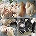 Poultry Shrink Wrap Bags,10x16 Inches 30 Pcs Clear Poultry Heat Shrink Bags Freezer With Zip Ties, Silicone Straw for Chickens, Rabbits