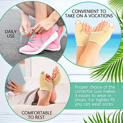 Daliva Upgraded Bunion Corrector - Hallux Valgus Pain Relief - Bunion Sleeve - Orthopedic Non-Slip Bunion Relief Sock With Toe Separator - Big Toe Cushion Support For Women And Men #TOP5