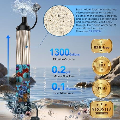 Portable UV Water Purification Bottle