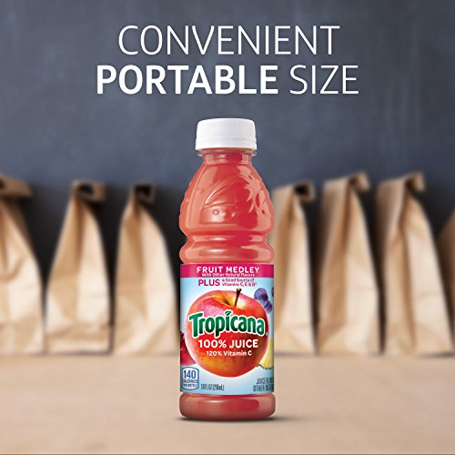 Image of Tropicana Juice, Fruit Medley, 10 Fl Oz (Pack of 15)