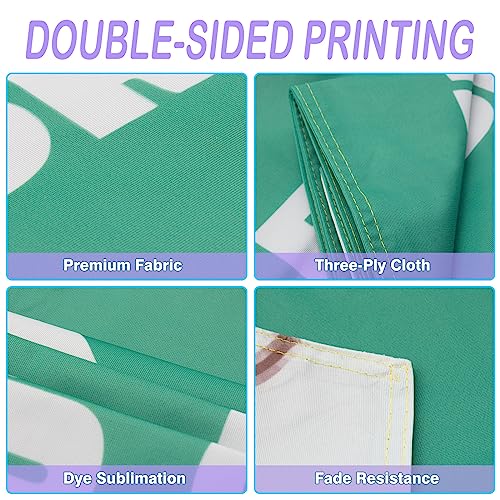 Custom Feather Flags for Outside Business Advertising(Flag Only),Personalized Feather Open Sign Swooper Flag Double Sided Banner Customized Your Logo Text Design-50×200cm/1.6×6.6FT - Thumbnail 5