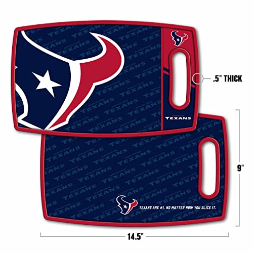 Image of YouTheFan NFL Houston Texans Logo Series Cutting Board