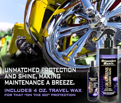 Cera Cerámica en Spray para Motocicleta Graphene 16 Fl Oz + 4 Fl Oz miniatura 2