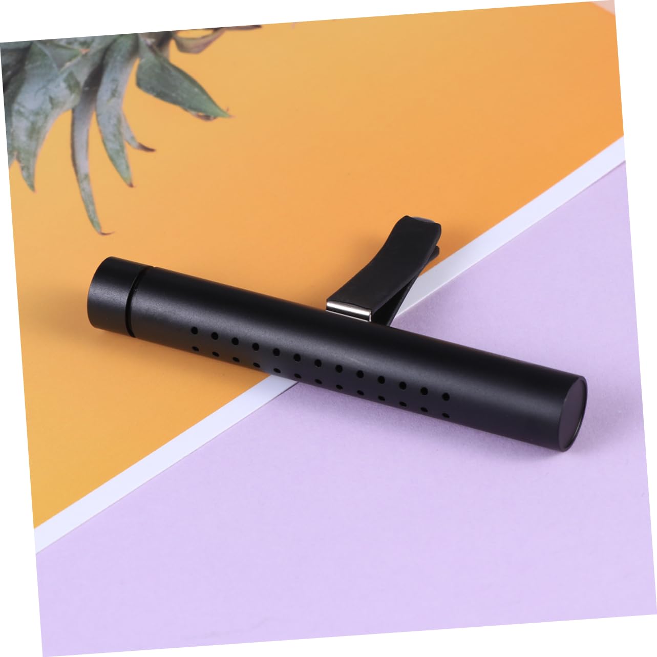iplusmile 3pezzi Diffusore Di Per Auto Silicone Con Clip Per Ventilazione Profumo Per Auto Con Bastoncino Di Ricambio Design Elegante e Funzione Per Eliminare Odori Sgradevoli Nero