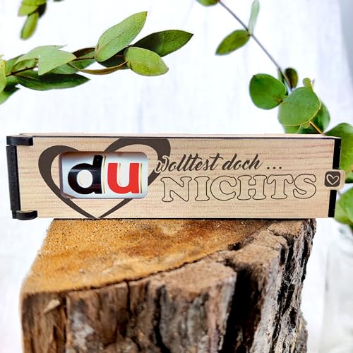 Nichts Geschenk - Schokoriegel Geschenkbox inkl. Duplo Du wolltest doch nichts - Nix Lustige Geschenke Für Männer Nix Geschenk Lustige Geschenke Lustige Geschenke Für Männer Geschenk Nichts