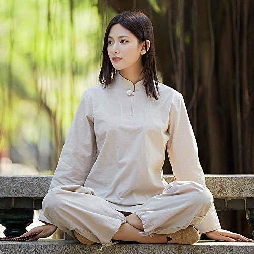 Ensemble d'uniformes de Tai Chi quatre saisons, costume traditionnel chinois en coton de qualité - 3