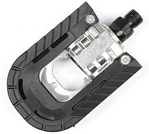 Miniatura 6 de YARNOW 3 Pairs Metal Bike Pedal Folding Mountain Bike Pedal Footrest Bike Supplies Universal Pedal para Bicicleta Platform Pedal Pedals Bilateral