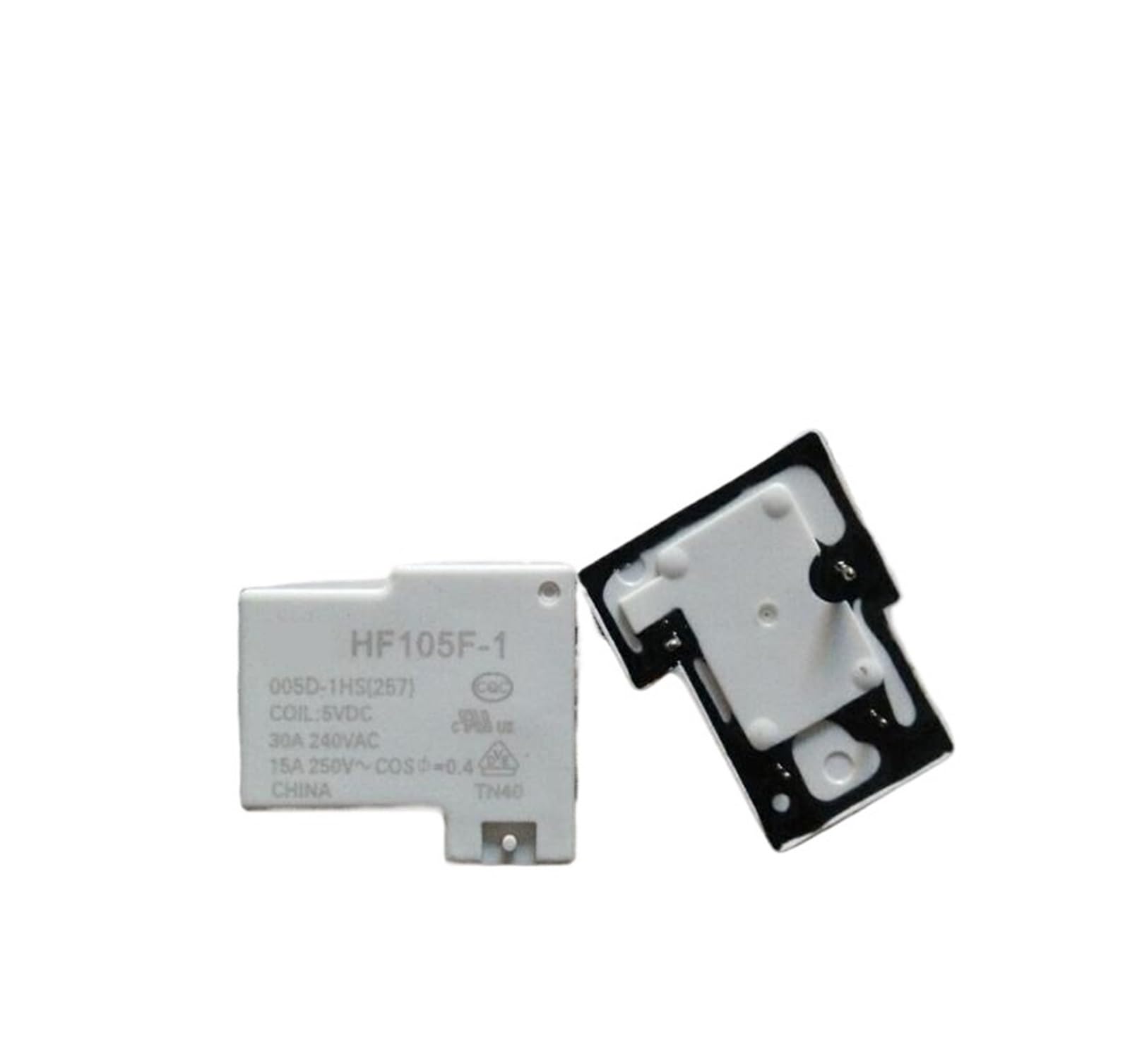 Relais HF105F-1 005D-1HS commutateur 5V CC 4 broches PCB
