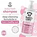 Babyfrisch Hundeshampoo von Buddycare - Shampoo für müffelige Hunde ab 8 Wochen - Baby-Puder-duftendes Welpen-Shampoo mit Aloe Vera und Provitamin B5 (500ml)
