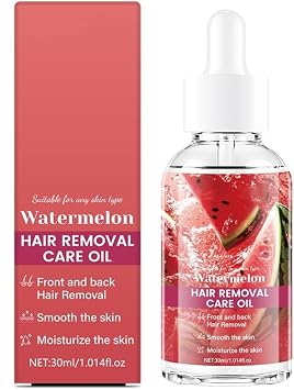 Watermelon After Shave Oil, Smooth & Gentle Shave Oil For Women For Hair Removal, Moisturizing & Soothing, Reducing Body Hair Growth, Prevent Ingrown Hairs & Dryness Care for All Skin Types