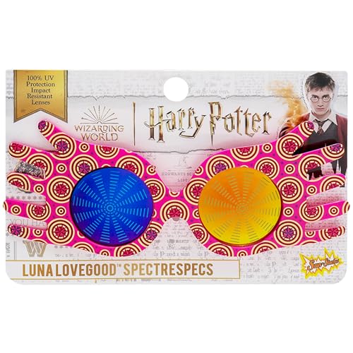 Sun-Staches Luna Lovegood Spectrespecs | Official Wizarding World Sunglasses | Harry Potter Costume Accessory | UV400 Lenses | One Size Fits Most4