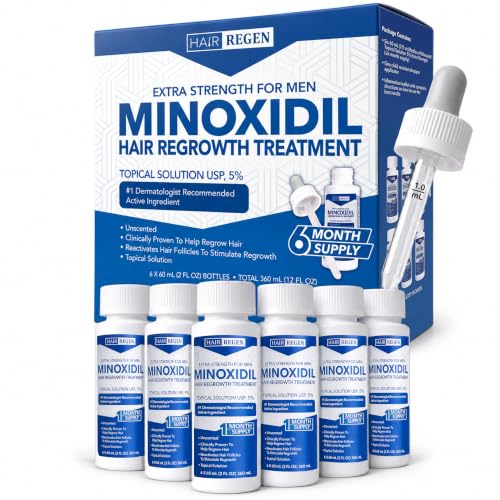 Hair Regen Liquid Minoxidil for Men 5%
