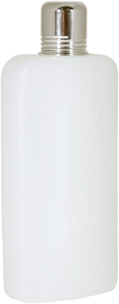 Amazon.com | Franmara 26 Oz. White Plastic Travel Flask: Alcohol