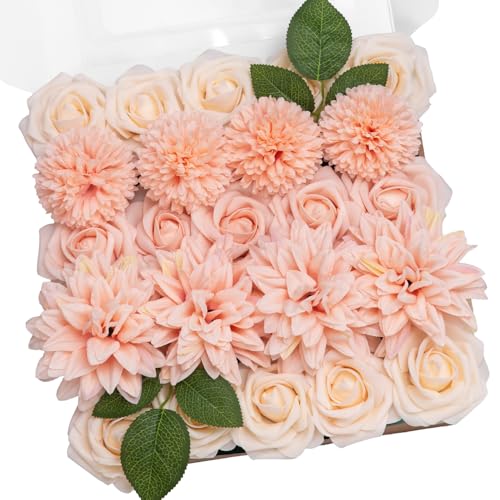 TINGE TIME Pink Artificial Flowers Combo…
