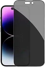 Película Privacidade Para iPhone 15/15 Pro Vidro 3D Cobertura Total