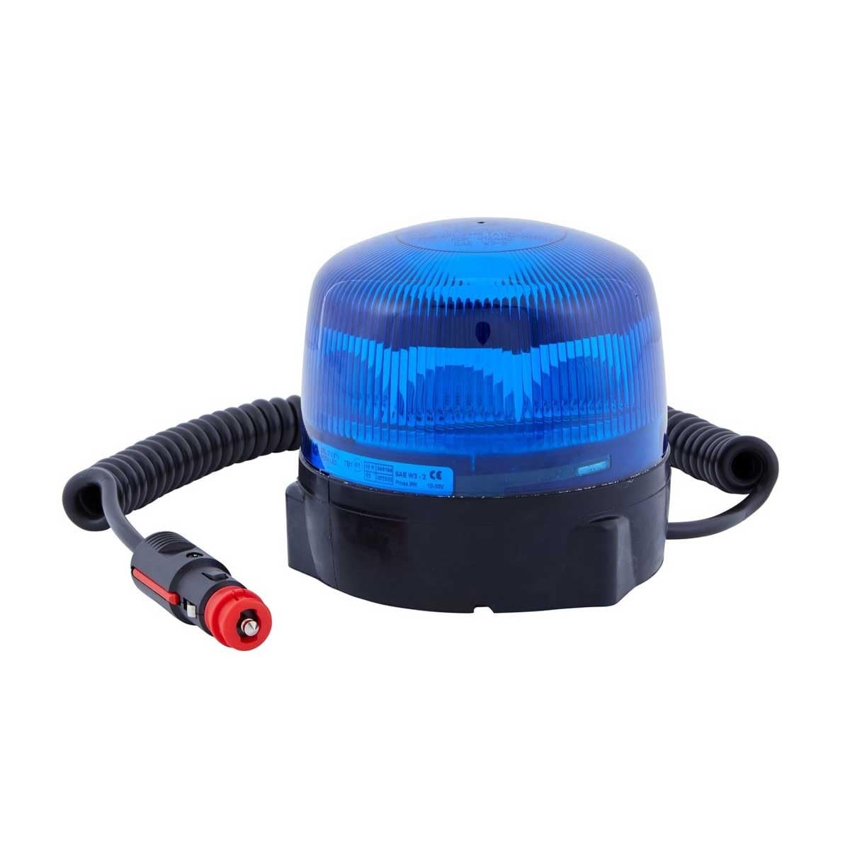 HELLA 2RL 010 979-121 LED-Proiettore rotante, RotaLED, 12/24V, blu, Fissaggio magnetico, Cavo 600mm