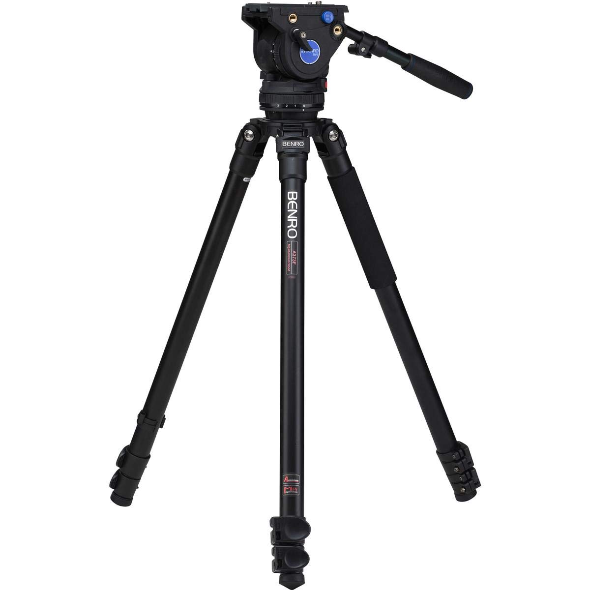 Benro Av373f Aluminium Video Tripod With Head A373fbv6h