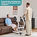 ELENKER Stand Assist Lift - Sit to Stand Lift Patient Transport Unit for Elderly - Patient Lift for Home Care Use- 400 Pound Weight Capacity. Widest Size is 25 inches