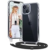 💎【Sécurité et Commodité】Oubliez-vous souvent votre téléphone ? Trouvez-vous qu'il est gênant de tenir votre téléphone pendant vos déplacements ou vos achats ? Portez ce cordon élégant et durable pour iPhone 13 et iPhone 14 autour de votre cou ou en travers de votre corps. Vous pouvez ajuster la longueur librement, libérer vos mains rapidement et dire adieu aux ennuis.