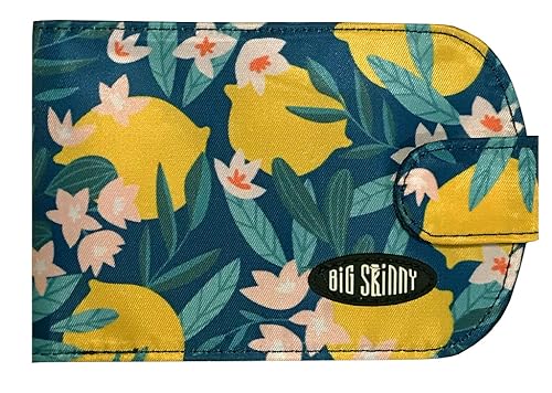 Image of Big Skinny Women's Taxicat Bi-Fold Slim Wallet, Holds Up to 25 Cards