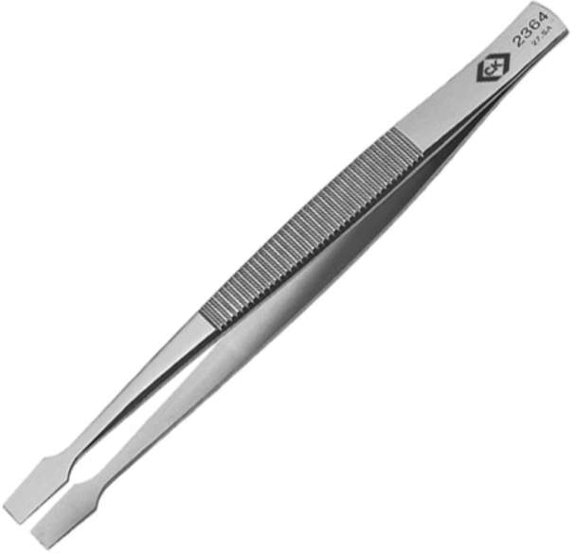 C.K T2364 Pinzette a punte piatte, 105 mm