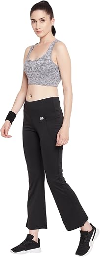 Clovia Women's Slim Yoga Pants