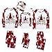 Christmas Family Pyjamas Schlafanzüge Männer Frauen Kind Baby Elf Kostüme Weihnachtspyjamas Weihnachtspulli Pyjamas Hausanzug Schlafshirt Schlafanzüge Nachthemd Nachtwäsche Jumpsuit Overall