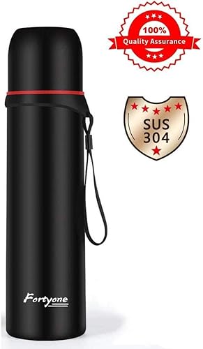 Miniatura 3 de Fortyone Taza de vacío Botella de vacío de café Taza de acero inoxidable Taza aislada al vacío Mantenga las bebidas calientes o frías